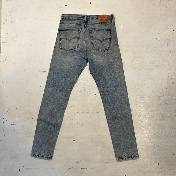 Acid Wash Paint Distressed Levi’s 510 32W X 32 L - Picture 3 of 8